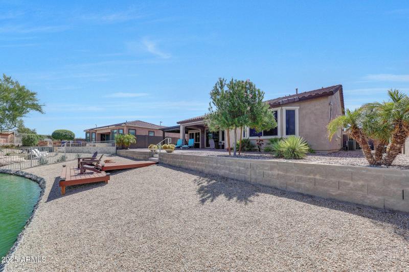 Extended Seating Area to Waters Edge