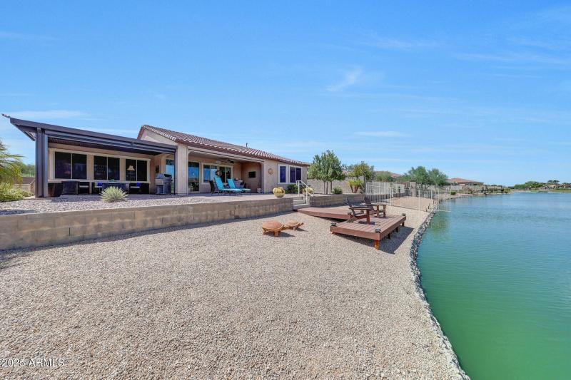 Extended Seating Area to Waters Edge