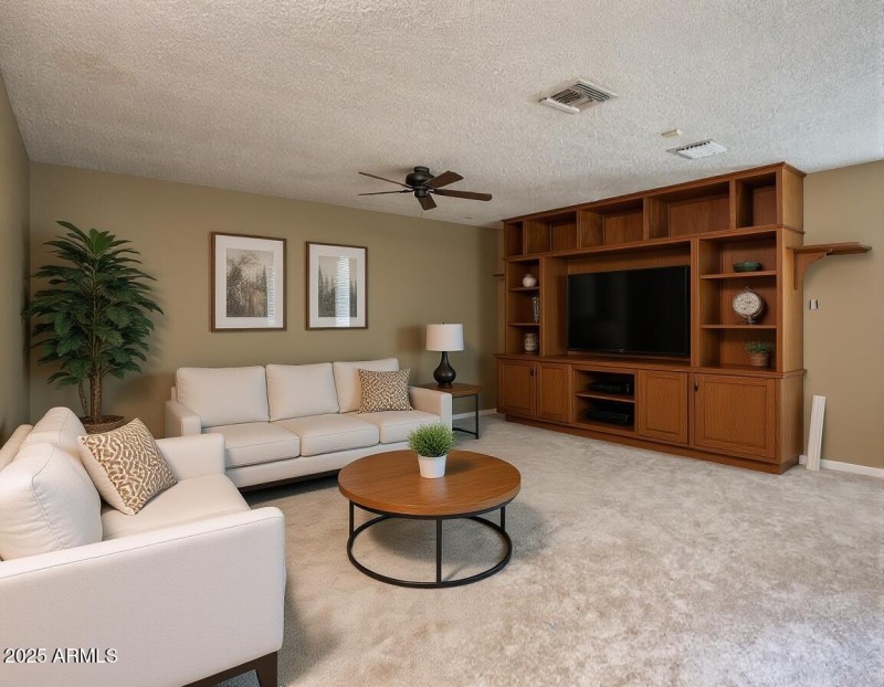 Staged Family Room