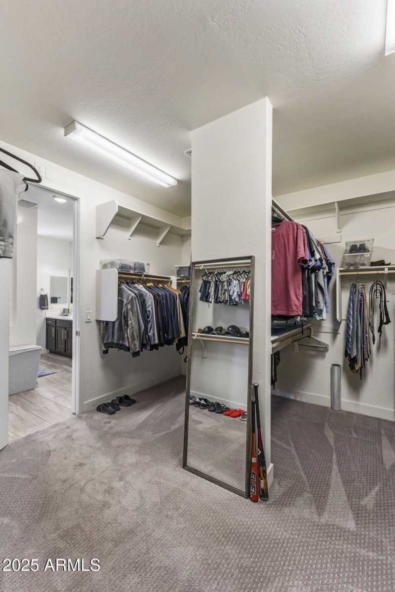 Primary Walk-in Closet
