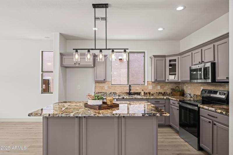 Granite Counters and Stainless