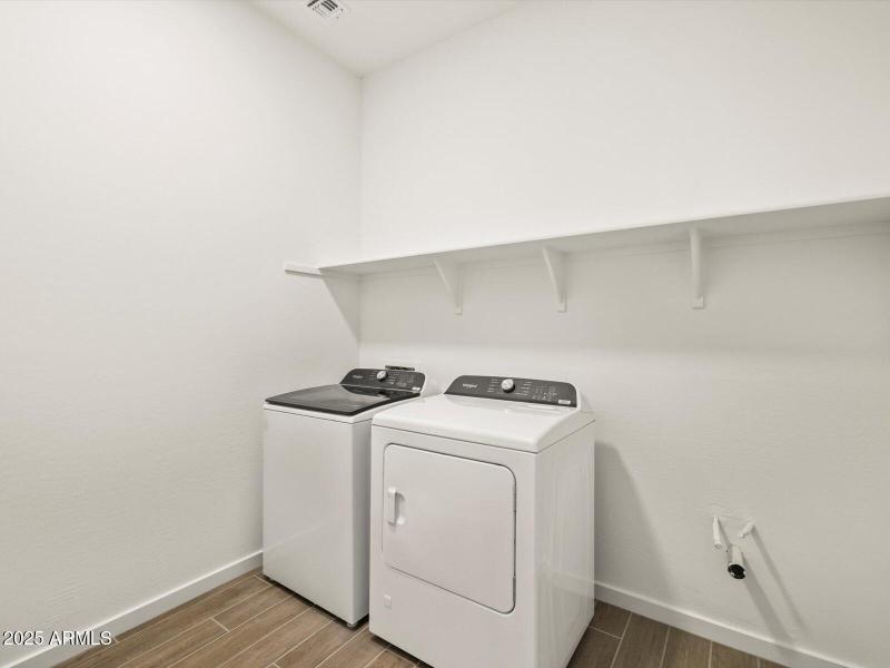 Included Washer & Dryer