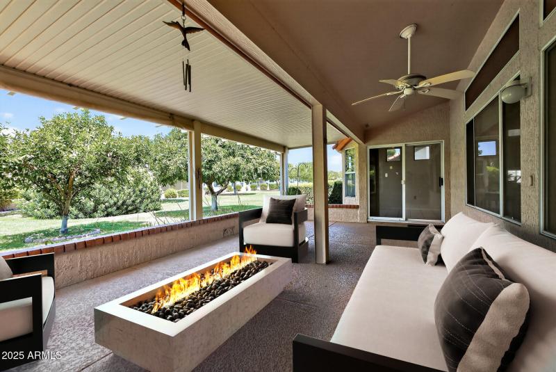 Extended Covered Patio