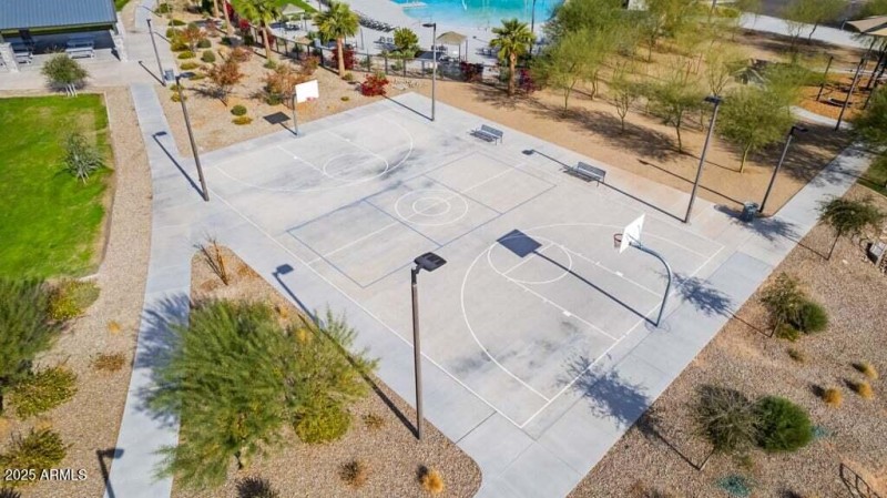 Basketball Court Aerial (4)