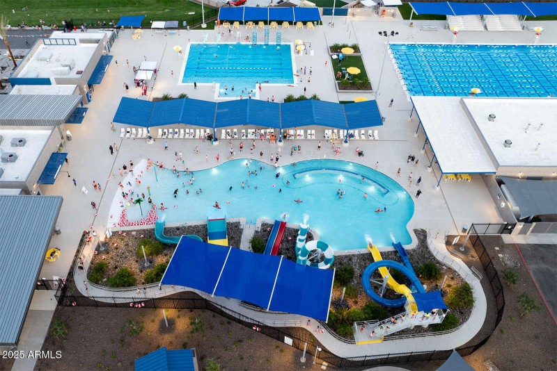 Oasis Swim Center aerial