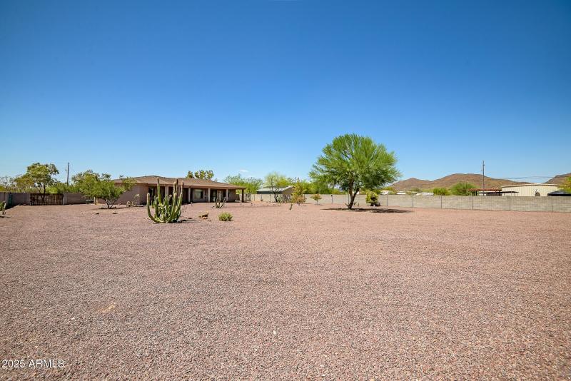 Large Backyard Area
