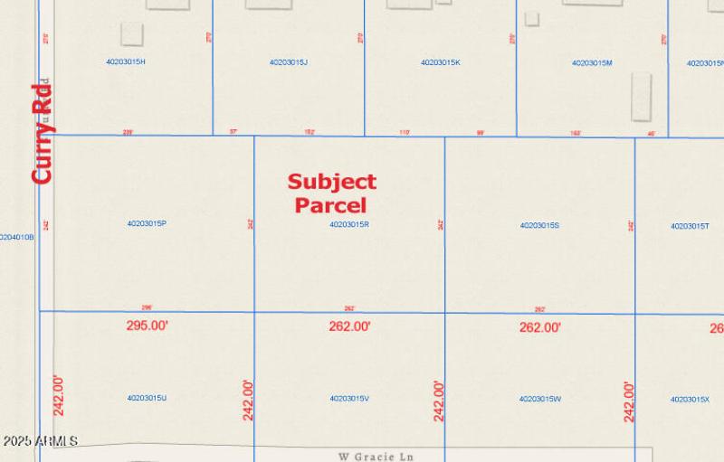 Plat - 0 S Curry Rd CG 85194 402-03-015R