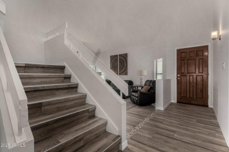 Modern Entry and Staircase