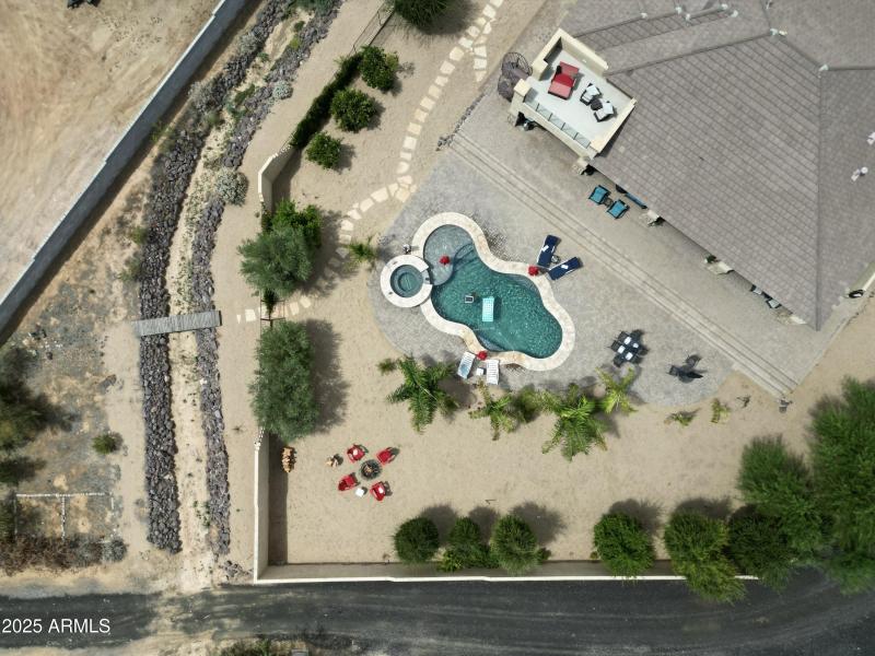 Overhead View of Backyard 2