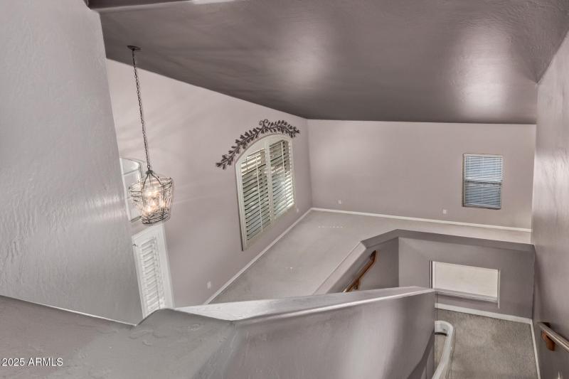 FROM UPSTAIRS LANDING