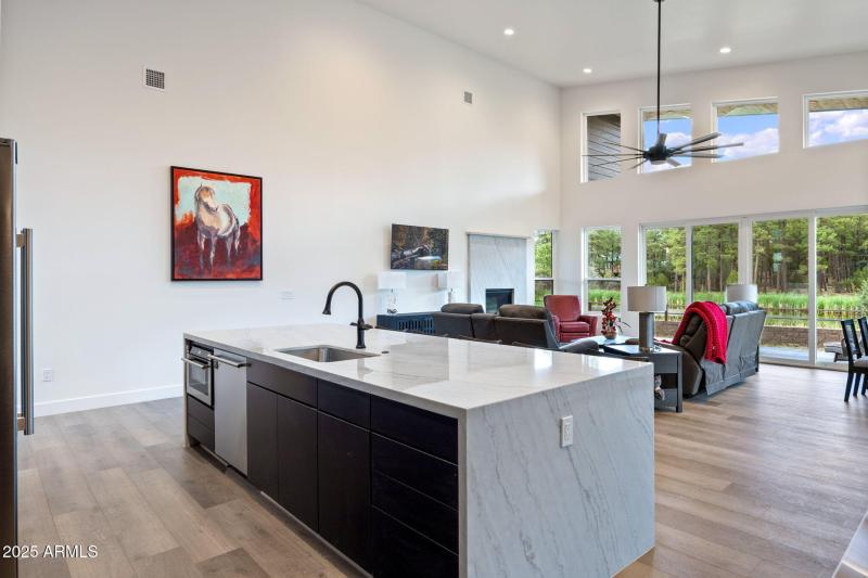 Beautiful views from kitchen