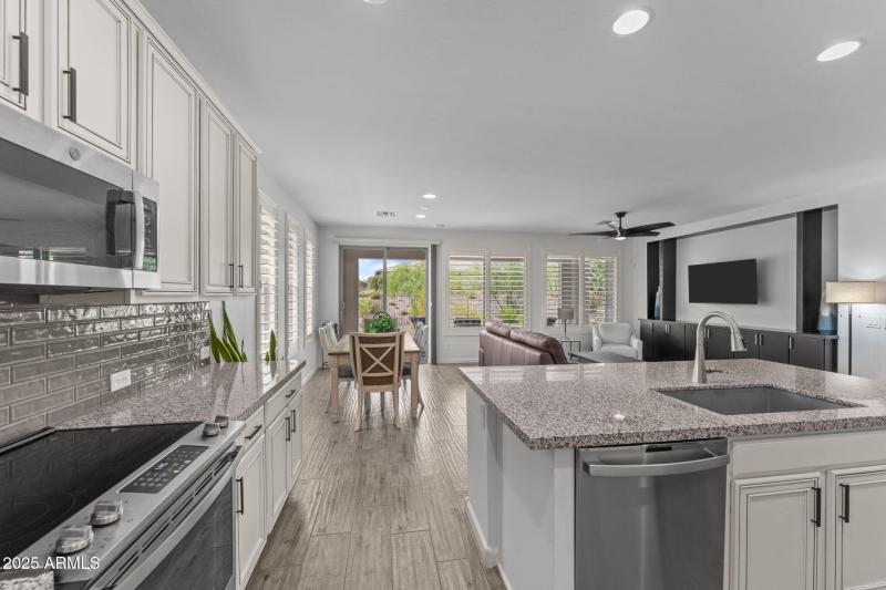 view from pantry