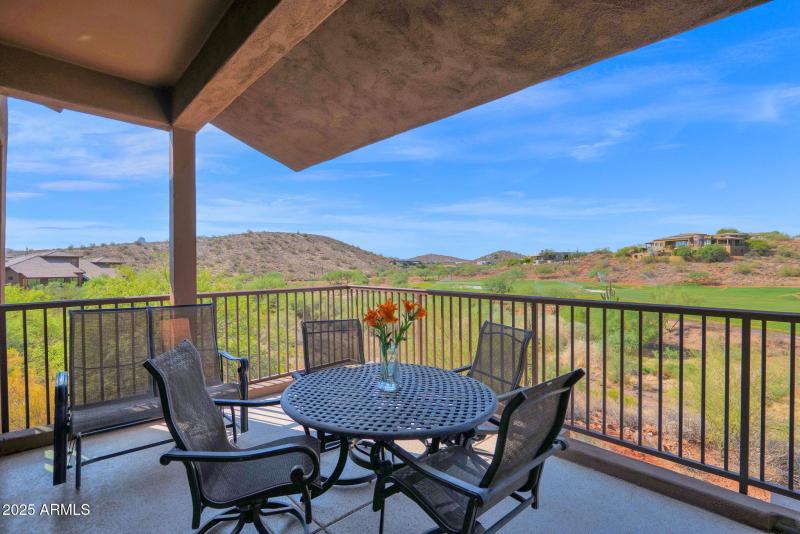 Patio with 11th Fairway Views