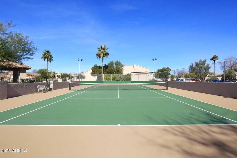 Cameldale-Lighted Tennis Court