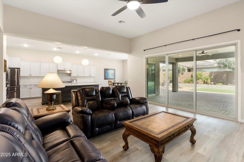 MASSIVE SLIDING DOORS at Great Room