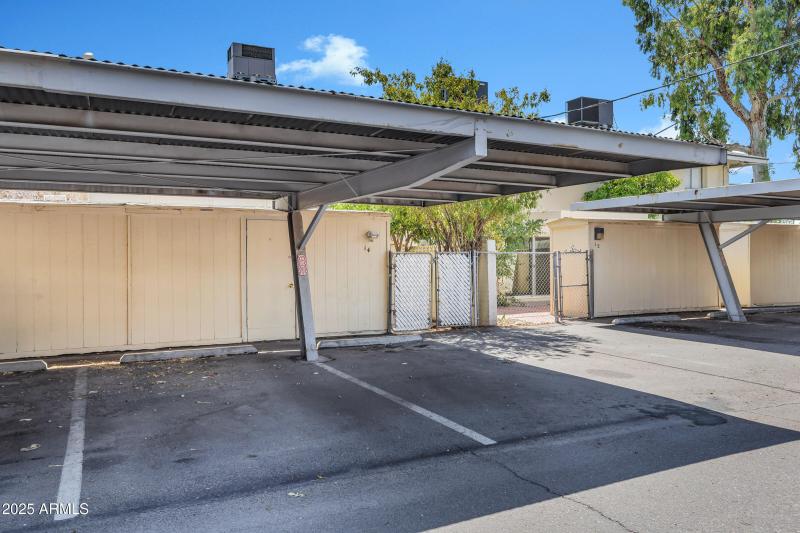 2 Covered Parking Spaces