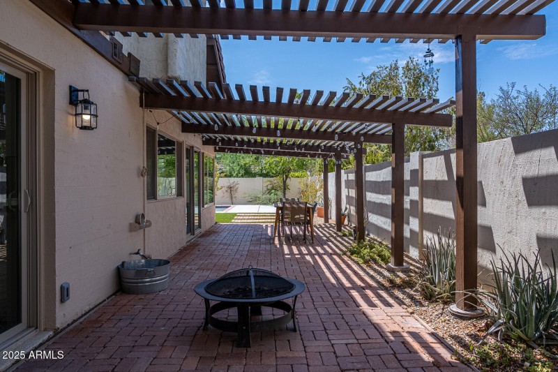 Backyard Pergola