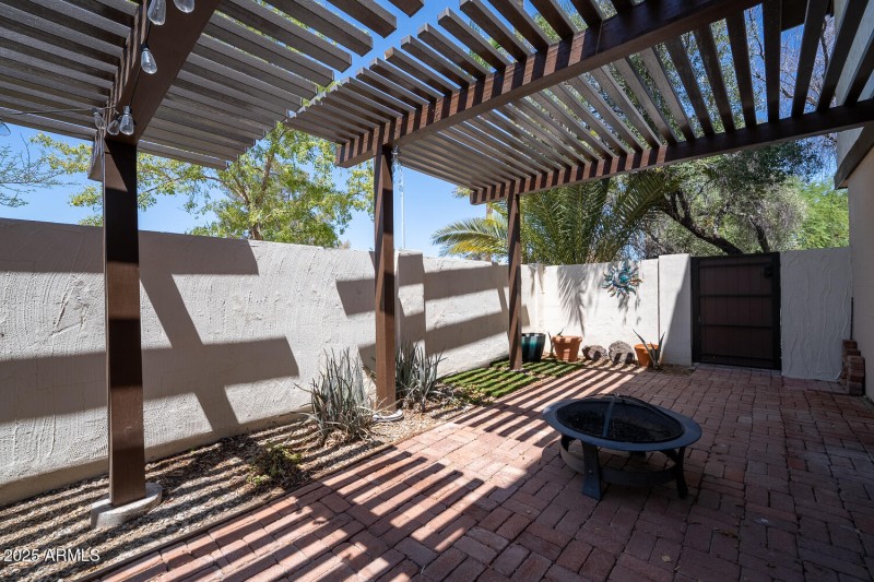 Backyard Pergola