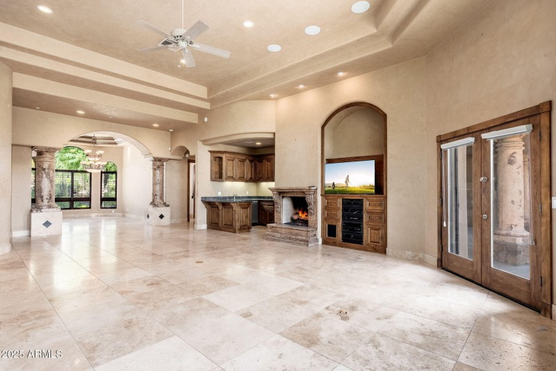 Great Room Open to Dining Room