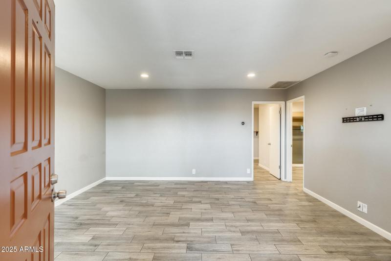 View from the front door