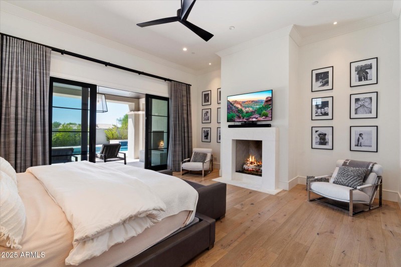 Primary Suite Fireplace