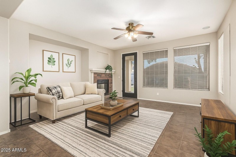 Family Room - Staged