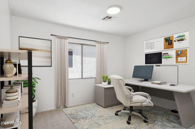 Virtually Staged Loft