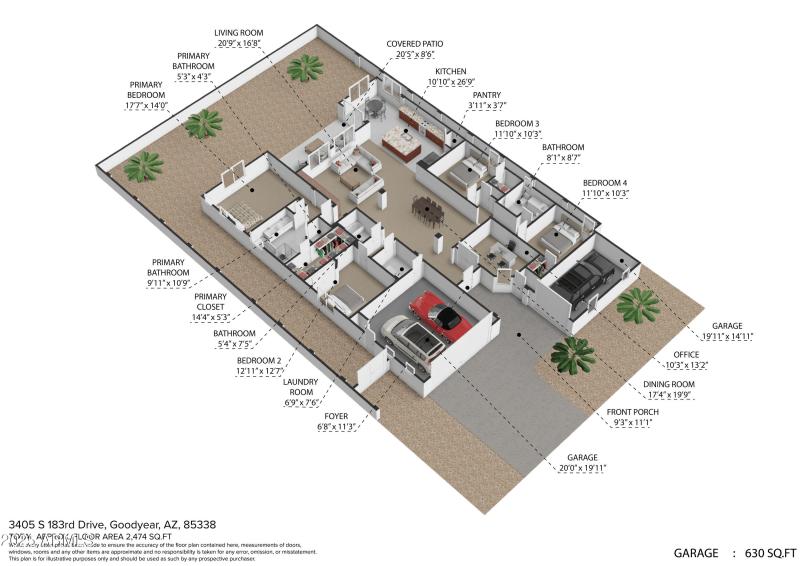 3D Floor Plan