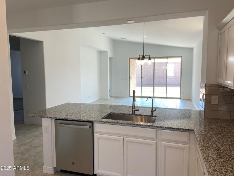 Kitchen-Living rm view