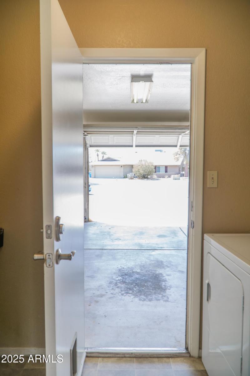 (12) Garage from Laundry