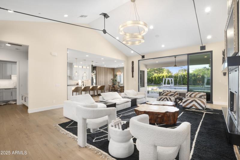 Wide open floor plan