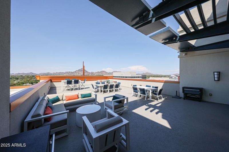 Rooftop Entertainment Area