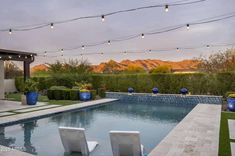 Pool and Mountain Views