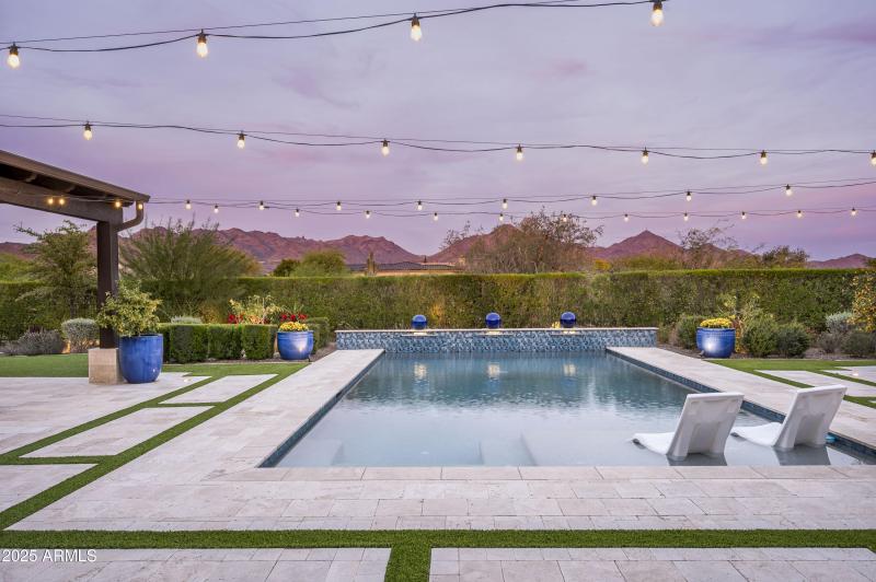 Pool and Mountain Views