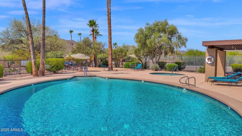 Sparkling Community Pool