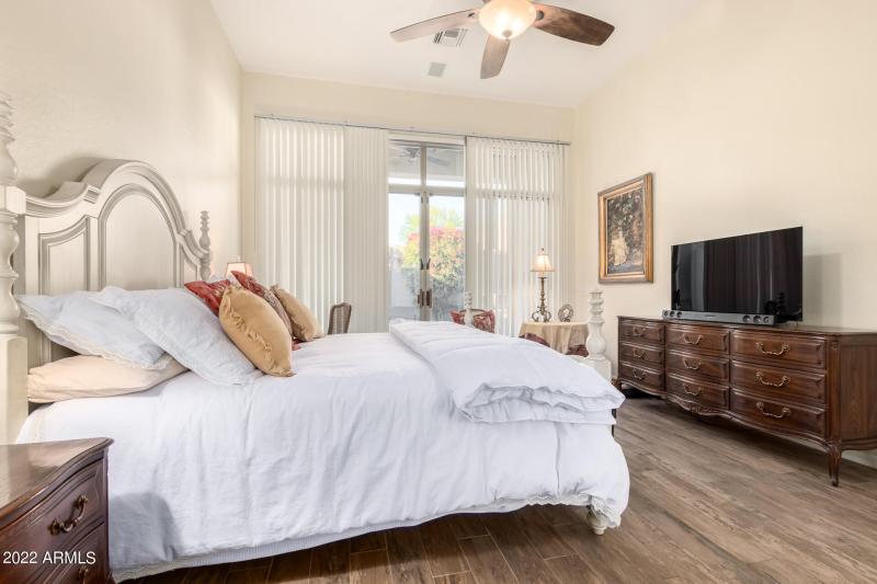 patio off primary bedroom