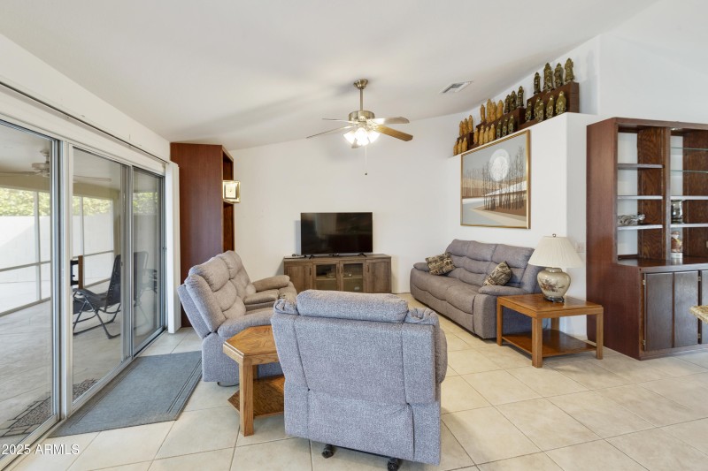 Family Room with AZ Room access