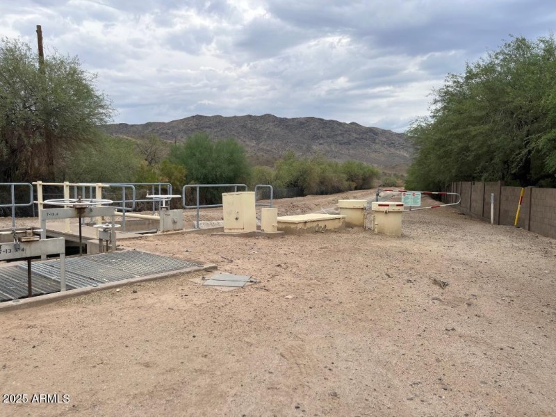 Park here and walk to path