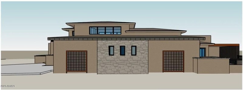 3D Rendering Back View