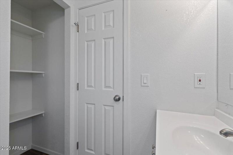 Closet in Primary Bath
