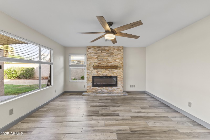 family room gas fireplace