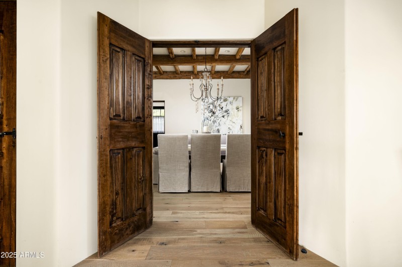 Entrance to Dining Room