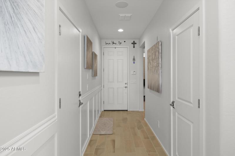 Main Hallway to Front Door