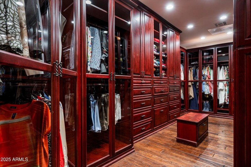 One of two Primary Closets