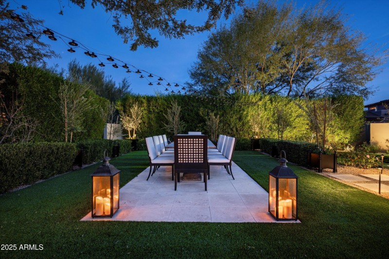 Evening Outdoor Dining