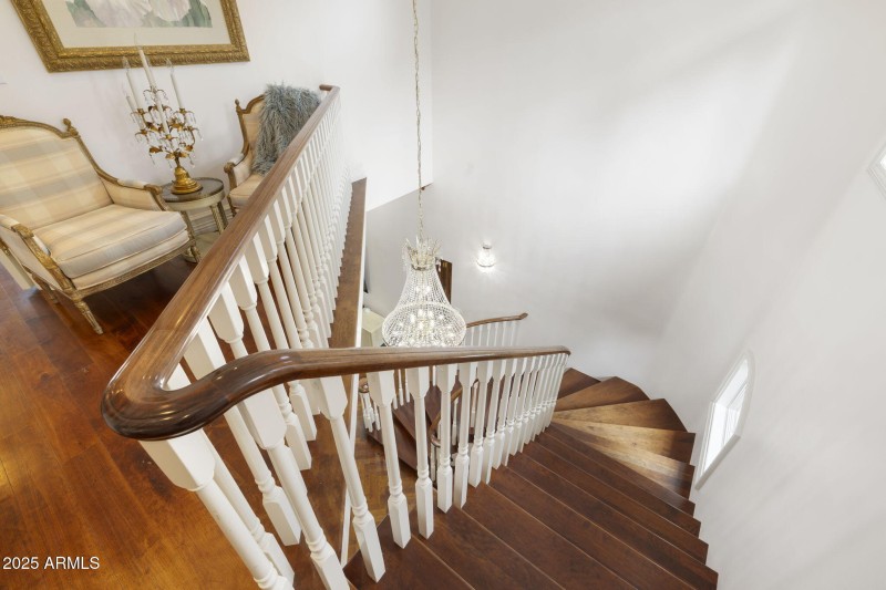 Stairway to Primary Suite