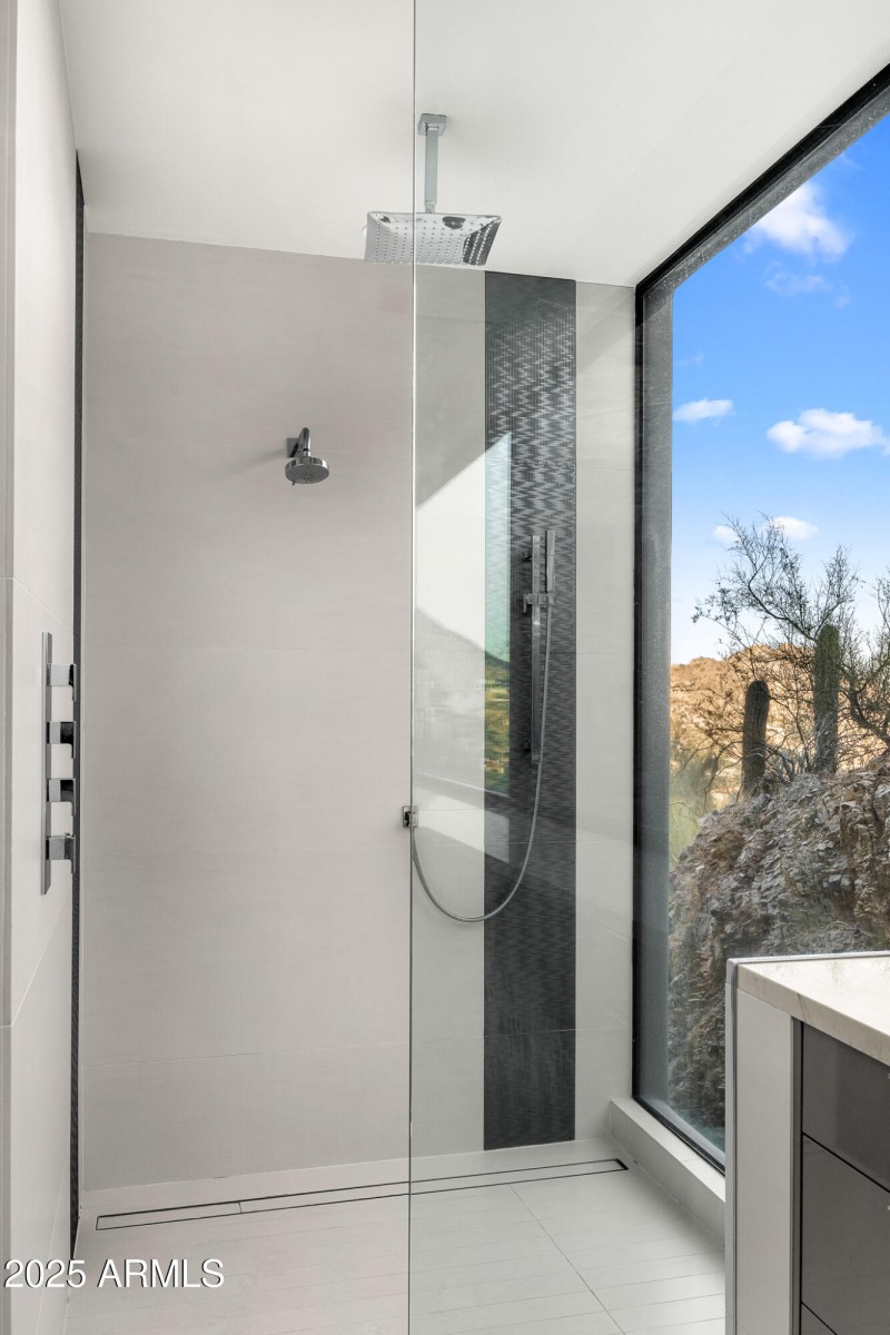 33primary shower with mountain views