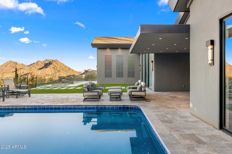 59pool and lounge at sundown