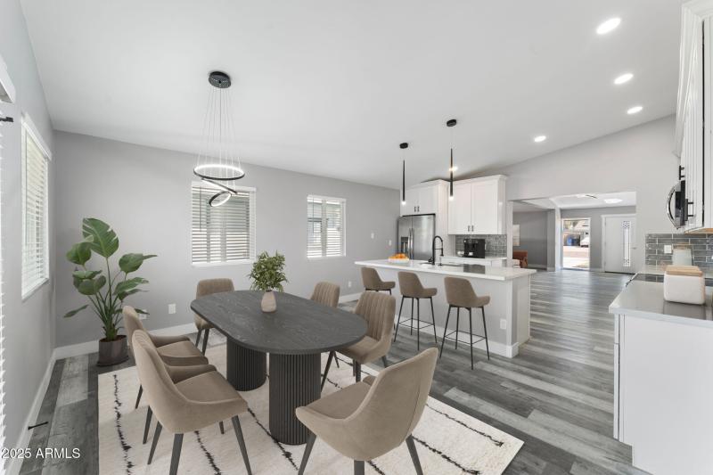 Kitchen/Dining (virtually staged)
