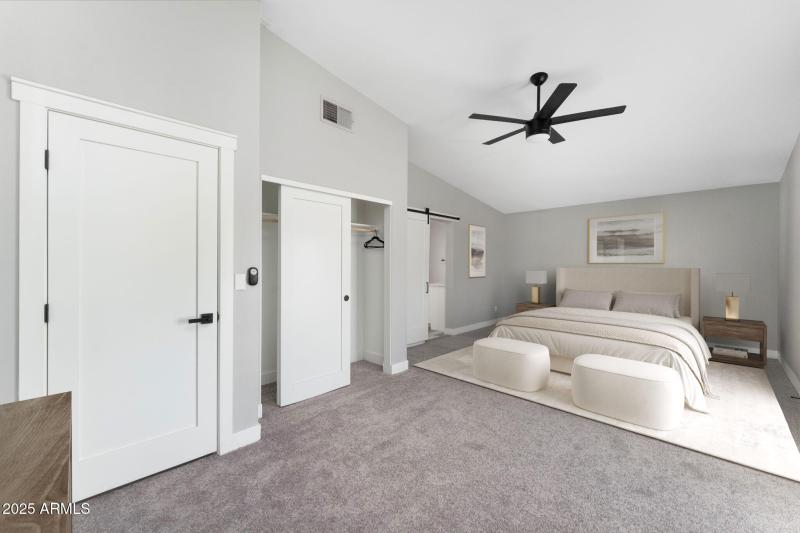 Primary Bedroom (virtually staged)